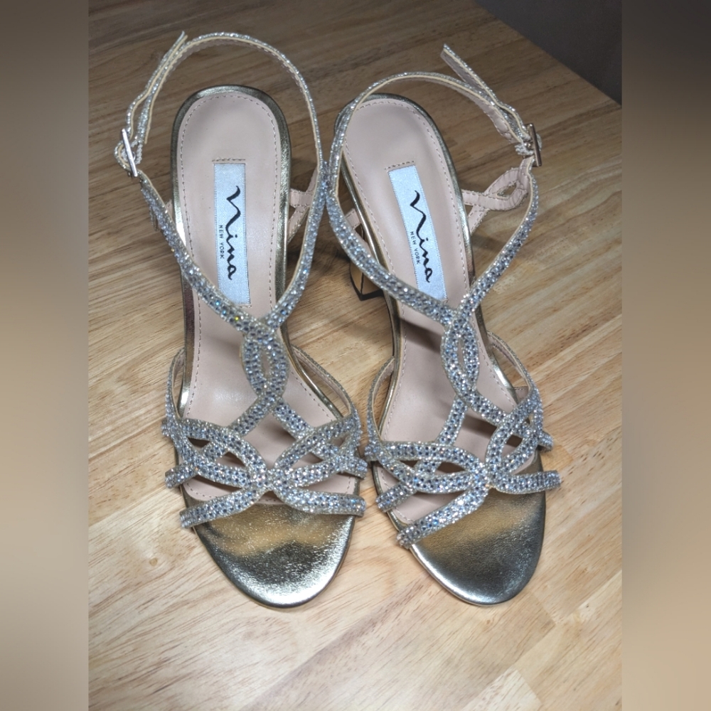 Nina New York Sparkly Heels